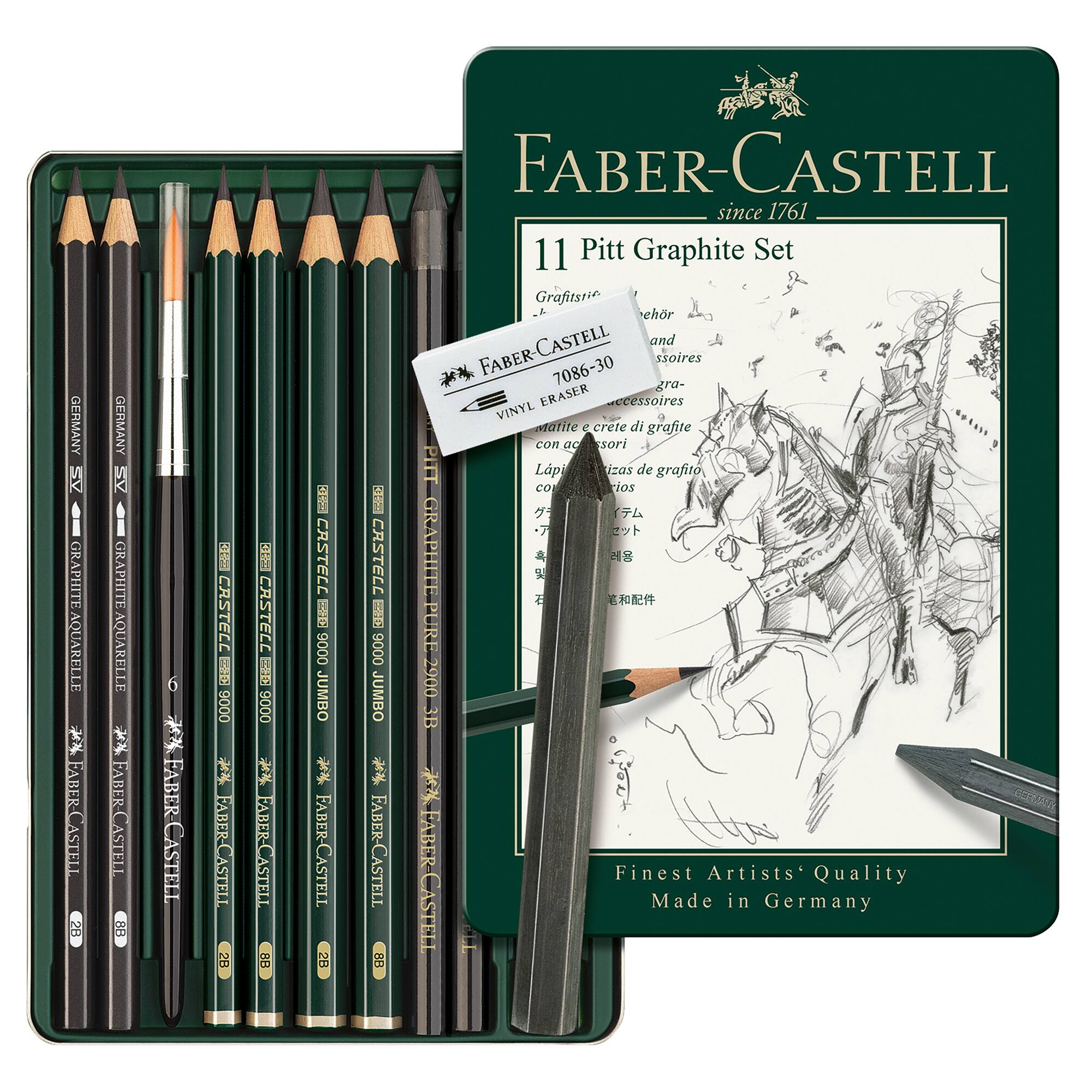 Faber-Castell Pitt Graphite Pencil Set